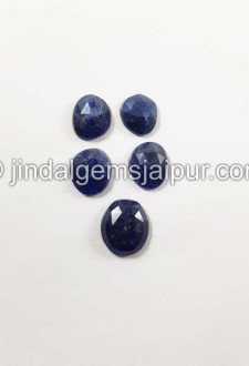 Blue Sapphire Rose Cut Slices